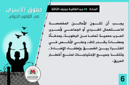 حقوق الأسرى